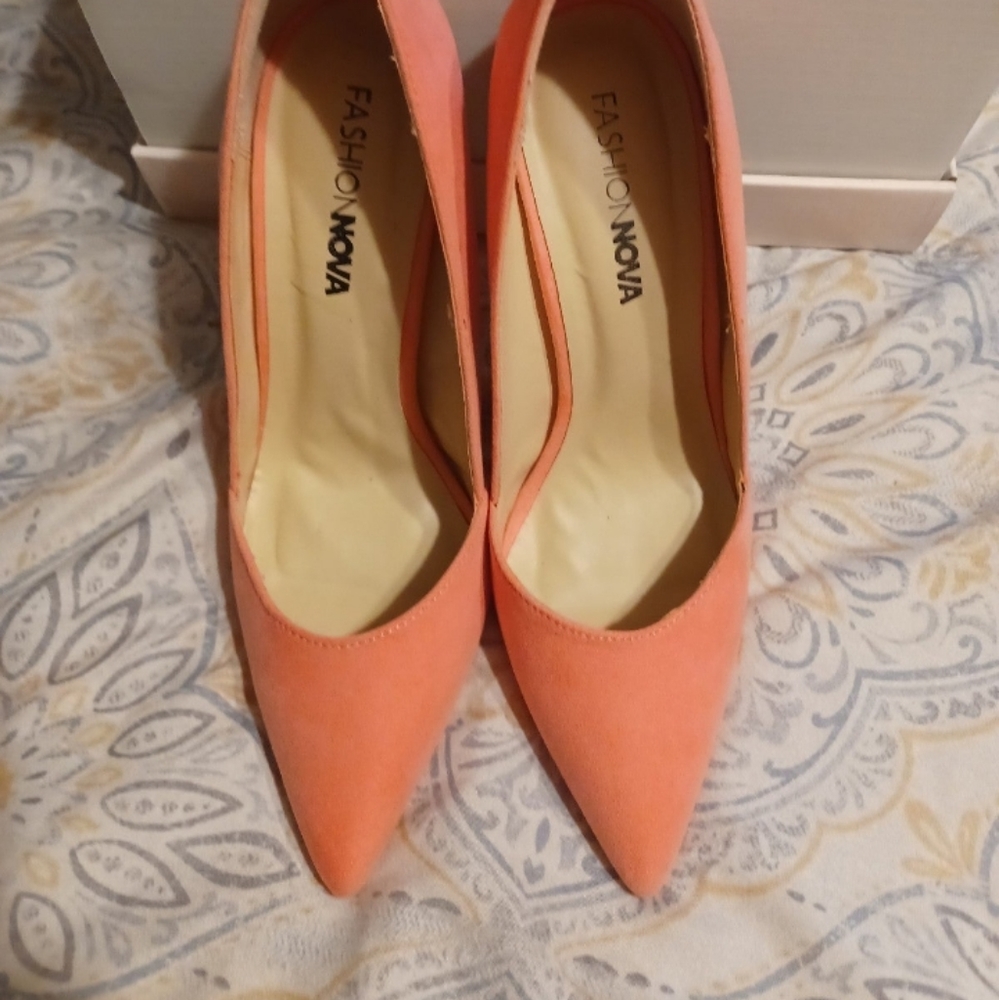 Two pair of fashion nova heels